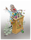 Cartoon: Pakistan New PM ! (small) by Shahid Atiq tagged pakistan