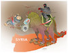 Cartoon: Syria Chemical attack ! (small) by Shahid Atiq tagged afghanistan,helmand,kabul,attacks