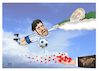 Cartoon: Tribute to Maradona ! (small) by Shahid Atiq tagged afghanistan