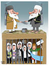 Cartoon: Two sides of a coin! (small) by Shahid Atiq tagged afghanistan