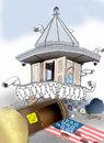 Cartoon: US Prisoners (small) by Shahid Atiq tagged 0219