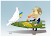 Cartoon: Weaponising food in Ukraine ! (small) by Shahid Atiq tagged ukraine