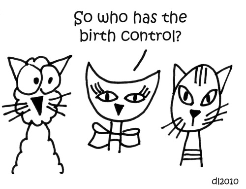 Cartoon: Gross But Cute (medium) by Deborah Leigh tagged grossbutcute,gross,cute,cat,kitty,feline,bw,deborahleigh