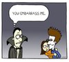 Cartoon: Generational Divide (small) by sardonic salad tagged twilight saga edward cartoon comic vampire dracula sardonic salad