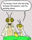 Cartoon: moth fine dining (small) by sardonic salad tagged moth,cartoon