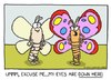 Cartoon: moth pervert (small) by sardonic salad tagged moth cartoon comic humor sardonic salad