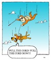 Cartoon: service animal (small) by sardonic salad tagged seeing,eye,dog,skydive