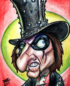 Cartoon: Alice Cooper (small) by Curbis_humor tagged rock cooper caricature