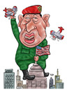 Cartoon: Hugo Chavez (small) by beto cartuns tagged chavez venezuela autoritarism