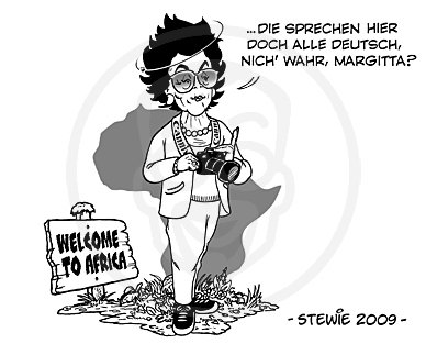 Cartoon: Welcome to Africa (medium) by stewie tagged africa,to,welcome