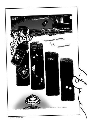 Cartoon: Blackout (medium) by stewie tagged boot,boat,sea,meer,tod,death,ship,schiff,darkness,dunkelheit,end,ende