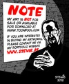 Cartoon: IMPORTANT NOTE (small) by stewie tagged important,note