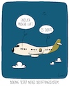 Cartoon: Boeing (small) by SCHÖN BLÖD tagged thomas,luft,cartoonalarm,boeing,flugzeug,unfall,fliegen,unglück