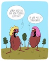 Cartoon: Sprunghaft (small) by SCHÖN BLÖD tagged liebe,trennung,tiere,flöhe,floh,sprunghaft