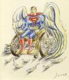 Cartoon: Homage to Christopher Reeve (small) by javad alizadeh tagged christopher,reeve,superman,
