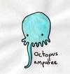 Cartoon: octopus amputee (small) by zappablamma tagged octopus,amputee,tentacles,sea,creature,funny
