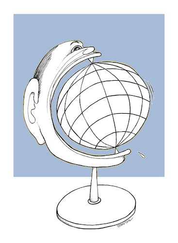 Cartoon: Kapitalizm (medium) by ercan baysal tagged capitalism,capitalist,money,finance,euro,currency,dollar,world,globalism