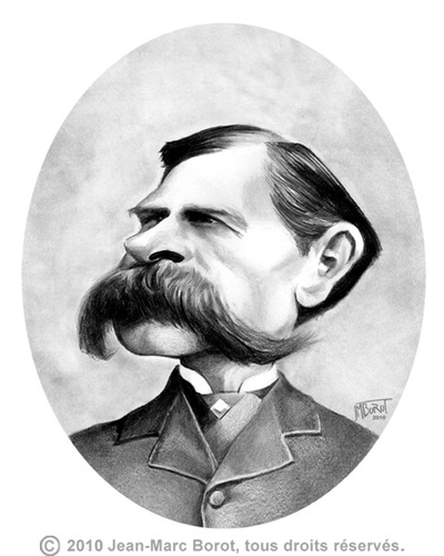 Cartoon: Wyatt Earp (medium) by jmborot tagged tomstone,ok,corral,earp,caricature,jmborot