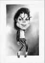 Cartoon: Michael Jackson (small) by bpatric tagged michael jackson
