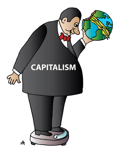 Cartoon: Capitalism (medium) by Alexei Talimonov tagged capitalism