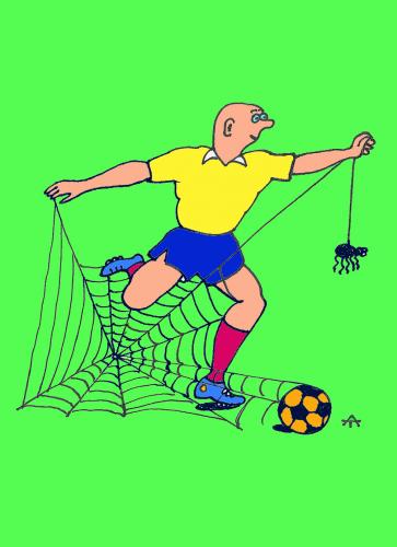 Cartoon: Football 31 (medium) by Alexei Talimonov tagged football,soccer,em,2008,european,championship