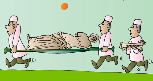 Cartoon: Medicine (medium) by Alexei Talimonov tagged greece,medicine
