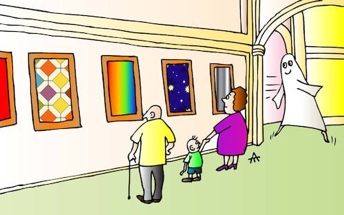 Cartoon: Museum (medium) by Alexei Talimonov tagged museum