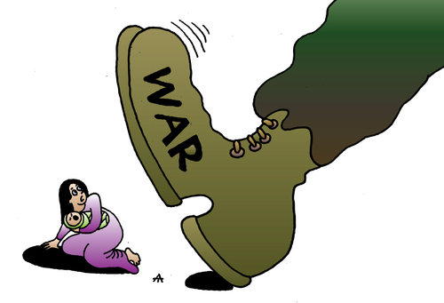 Cartoon: War (medium) by Alexei Talimonov tagged war