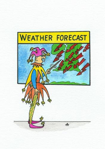 Cartoon: Weather Forecast (medium) by Alexei Talimonov tagged weather,forecast