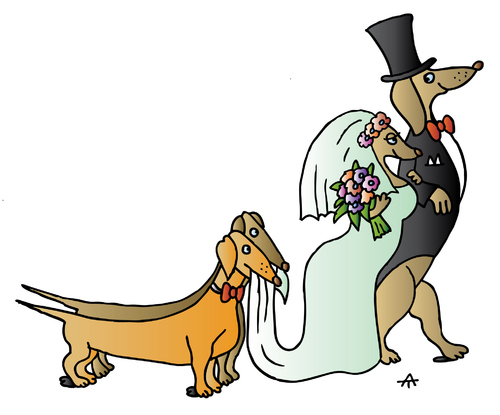 Cartoon: Wedding (medium) by Alexei Talimonov tagged wedding