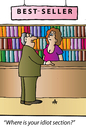 Cartoon: Bestseller (small) by Alexei Talimonov tagged books,bestseller