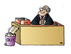 Cartoon: Bureaucrat (small) by Alexei Talimonov tagged bureaucrat