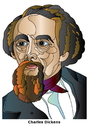 Cartoon: Charles Dickens (small) by Alexei Talimonov tagged dickens