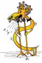 Cartoon: Dollar Singer (small) by Alexei Talimonov tagged singer,music,dollar