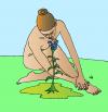 Cartoon: Fragrance (small) by Alexei Talimonov tagged flower nature fragrance