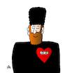 Cartoon: Muslim (small) by Alexei Talimonov tagged muslim
