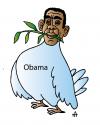 Cartoon: Obama (small) by Alexei Talimonov tagged barack,obama,usa,elections,president