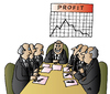 Cartoon: Profit (small) by Alexei Talimonov tagged profit