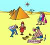 Cartoon: Pyramids (small) by Alexei Talimonov tagged summer holidays egypt