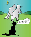 Cartoon: Racist (small) by Alexei Talimonov tagged racist
