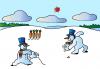 Cartoon: Snowmen (small) by Alexei Talimonov tagged snowmen,climate,change
