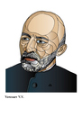 Cartoon: Veresaev (small) by Alexei Talimonov tagged veresaev