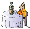 Cartoon: Wine (small) by Alexei Talimonov tagged wine
