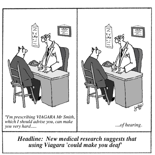 Cartoon: Viagara (medium) by thegaffer tagged medicine,doctors,viagara