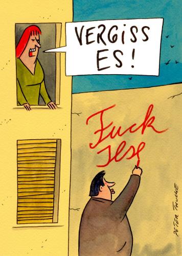Cartoon: ilse (medium) by Peter Thulke tagged no