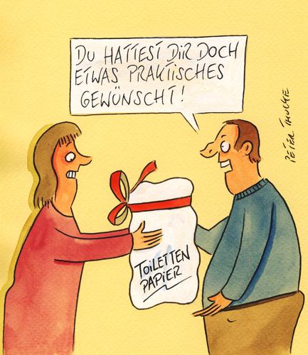 Cartoon: praktisch (medium) by Peter Thulke tagged ehe,ehe
