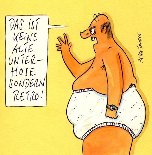 Cartoon: retro (medium) by Peter Thulke tagged retro