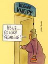 Cartoon: frühling (small) by Peter Thulke tagged frühling