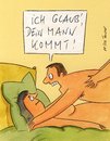 Cartoon: mann (small) by Peter Thulke tagged männer,frauen,liebe