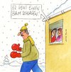 Cartoon: schlagen (small) by Peter Thulke tagged weihnachten,weihnachtsbaum